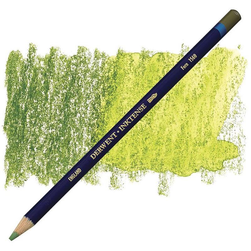 Олівець чорнильний Inktense 1560 Rosa 2301887 6 шт. Зелений мох (5028252261241) - фото 1
