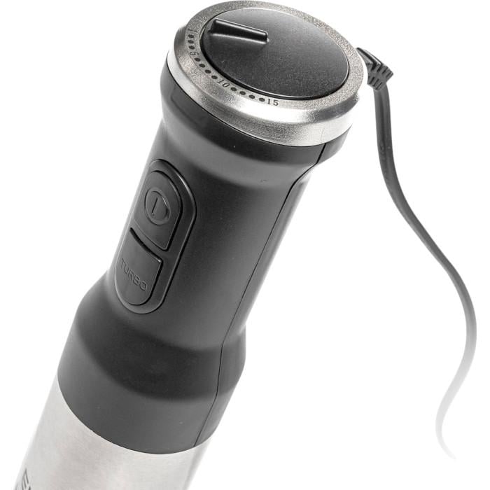 Блендер погружной Eisen EHB-122SS 1200 Вт турборежим емкость 0,8 л Черный из нержавеющей стали (624808) - фото 5 Блендер погружной Eisen EHB-122SS 1200 Вт турборежим емкость 0,8 л Черный из нержавеющей стали (624808) - фото 5