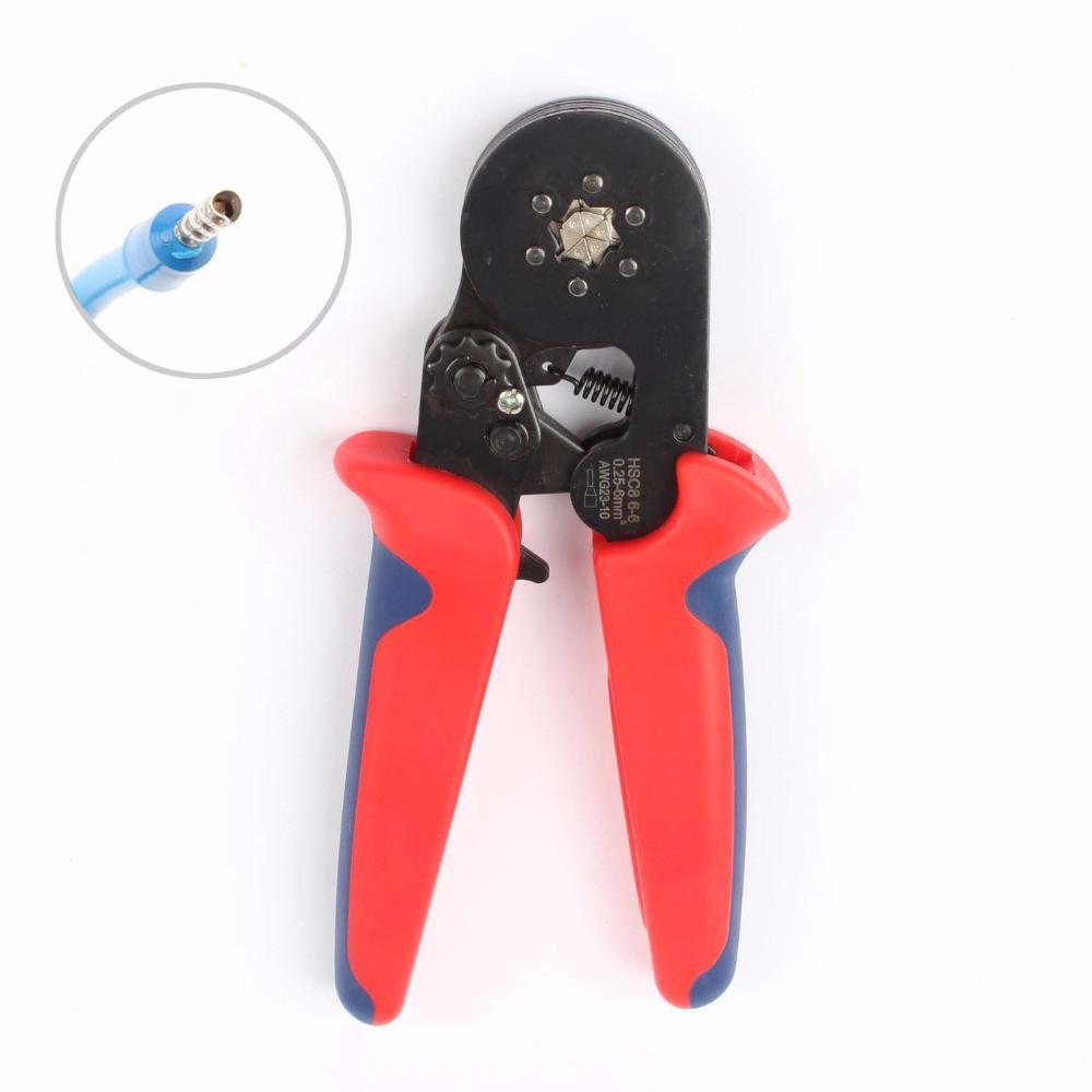 Кримпер для обтиску кабельних наконечників RZ 0,25-6 мм² HSC8 6-6 (AWG23-10) - фото 2 Кримпер для обтиску кабельних наконечників RZ 0,25-6 мм² HSC8 6-6 (AWG23-10) - фото 2