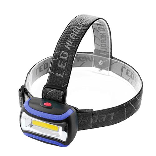 Фонарь налобный COB HEADLIGHT CH2016 COB 12 диодов 3 режима Черный/Синий (30651668)