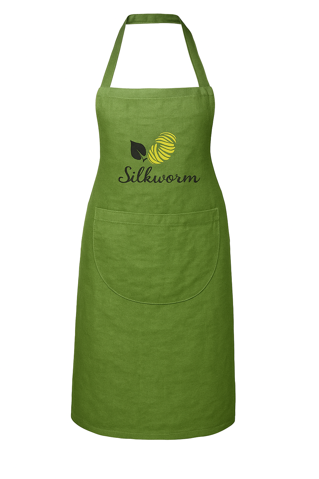 Фартук тканевый Silkworm R32608 с передним карманом Зеленый