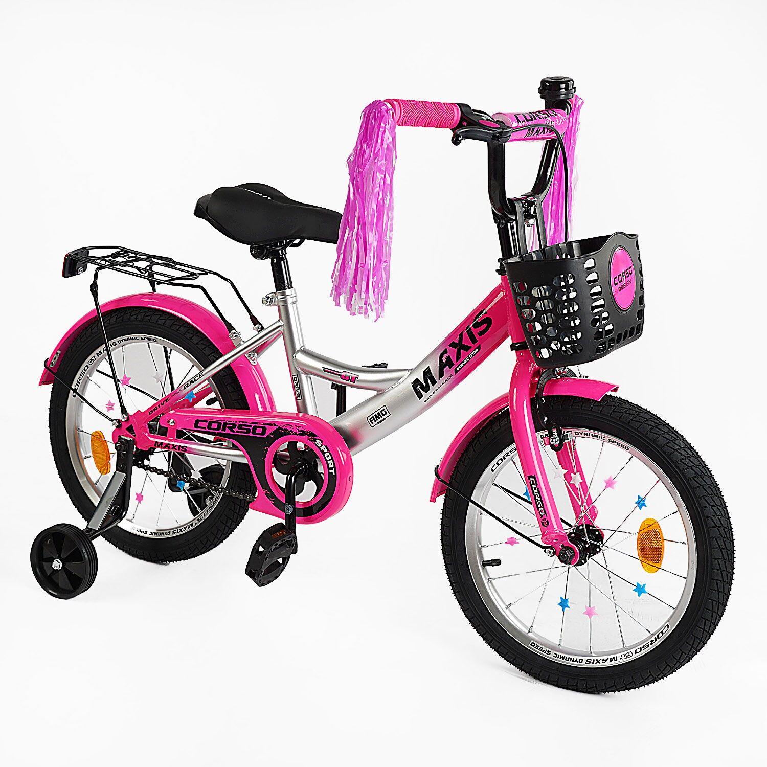 Велосипед 2-х колесный 18" Corso MAXIS CL-18498 (25546321)