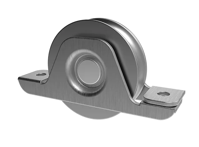 Кронштейн Roll Grand Альфа оцинкованный для откатных и подвесных ворот весом до 400 кг под круглую трубу