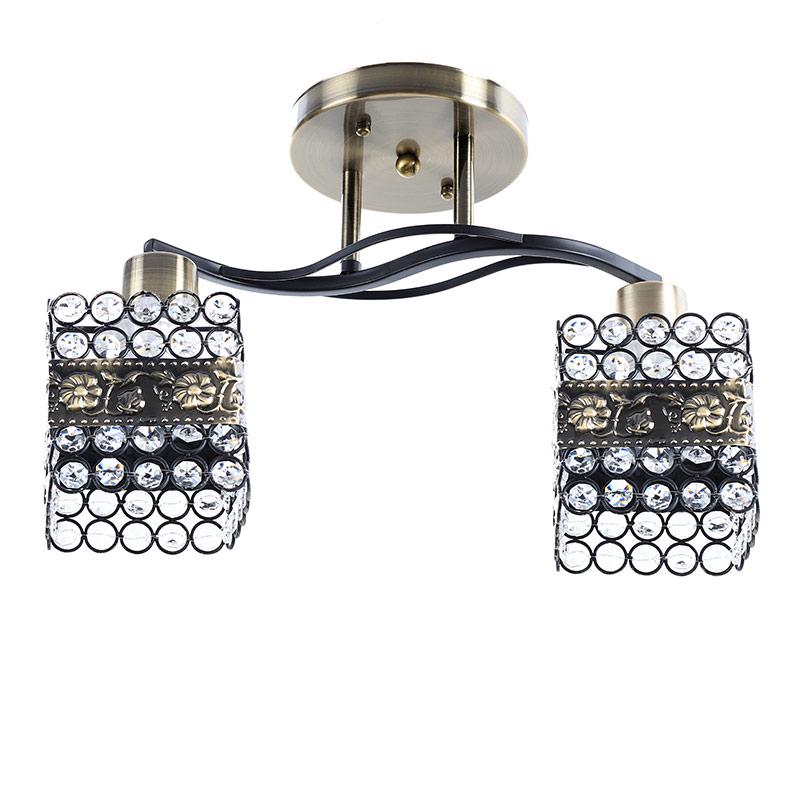 Люстра потолочная Light House SRS-16165/2 на две лампы Бронза/ Красный