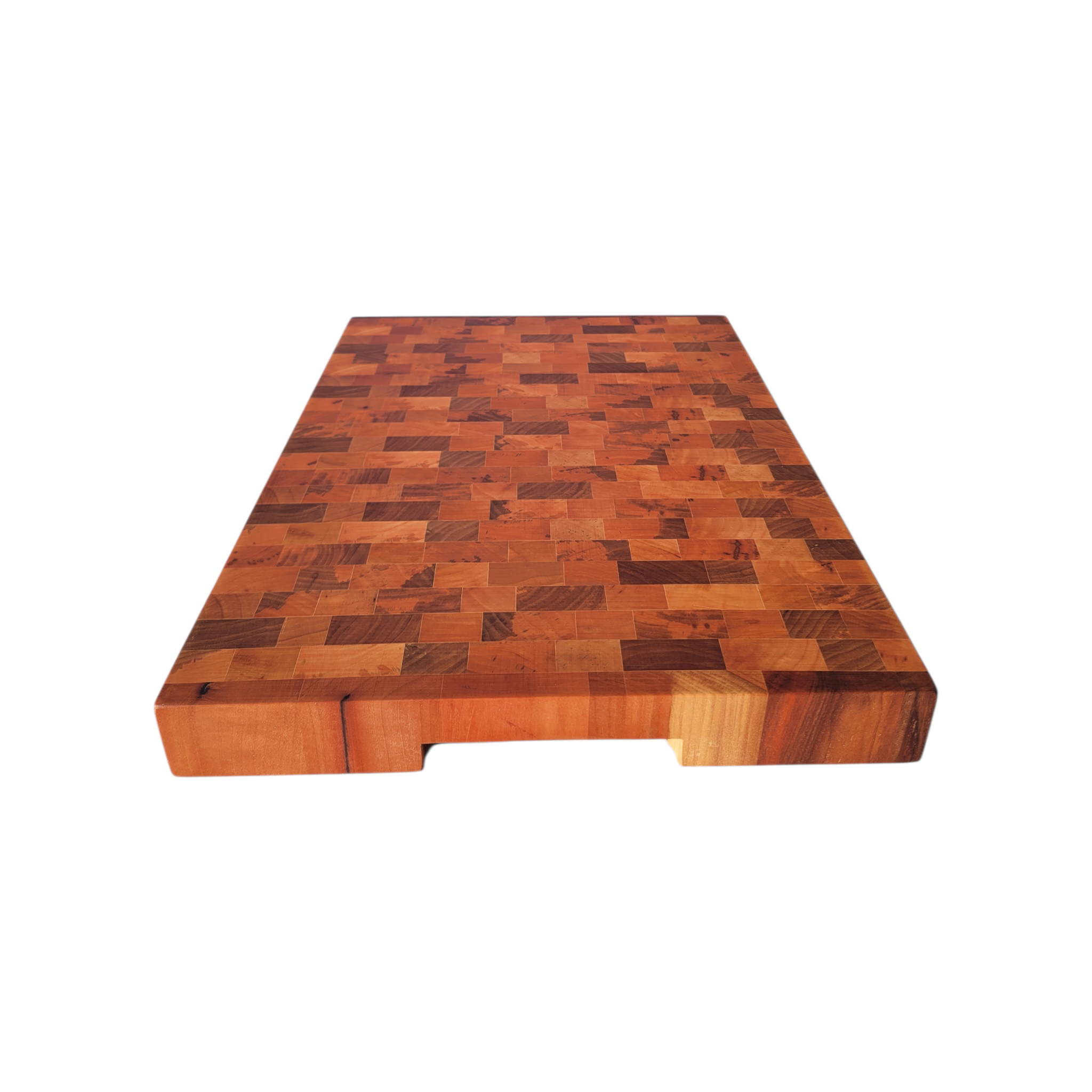 Доска разделочная торцевая из груши 40×30×4 см ручная работа (34054488)
