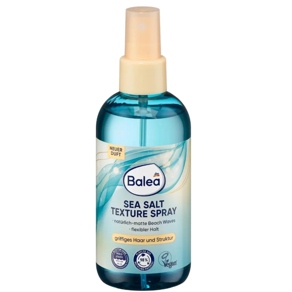 Спрей текстурующий Balea Sea Salt Texture Spray для объема волос с морской солью 200 мл