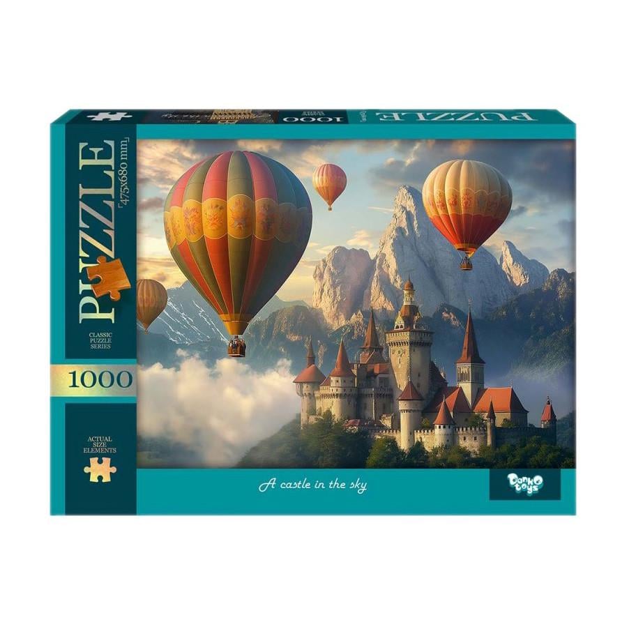 Пазл Danko Toys Небесний замок 39,3×29,3×5 см Блакитний (IP-177-P-1215) Пазл Danko Toys Небесний замок 39,3×29,3×5 см Блакитний (IP-177-P-1215)