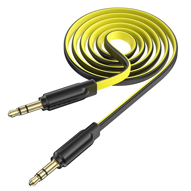 Кабель HOCO AUX audio cable UPA16 2 м Yellow - фото 1