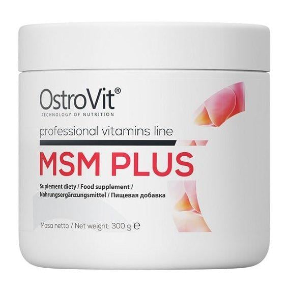 Хондропротектор для спорта OstroVit MSM Plus 300 г 150 порций Pure