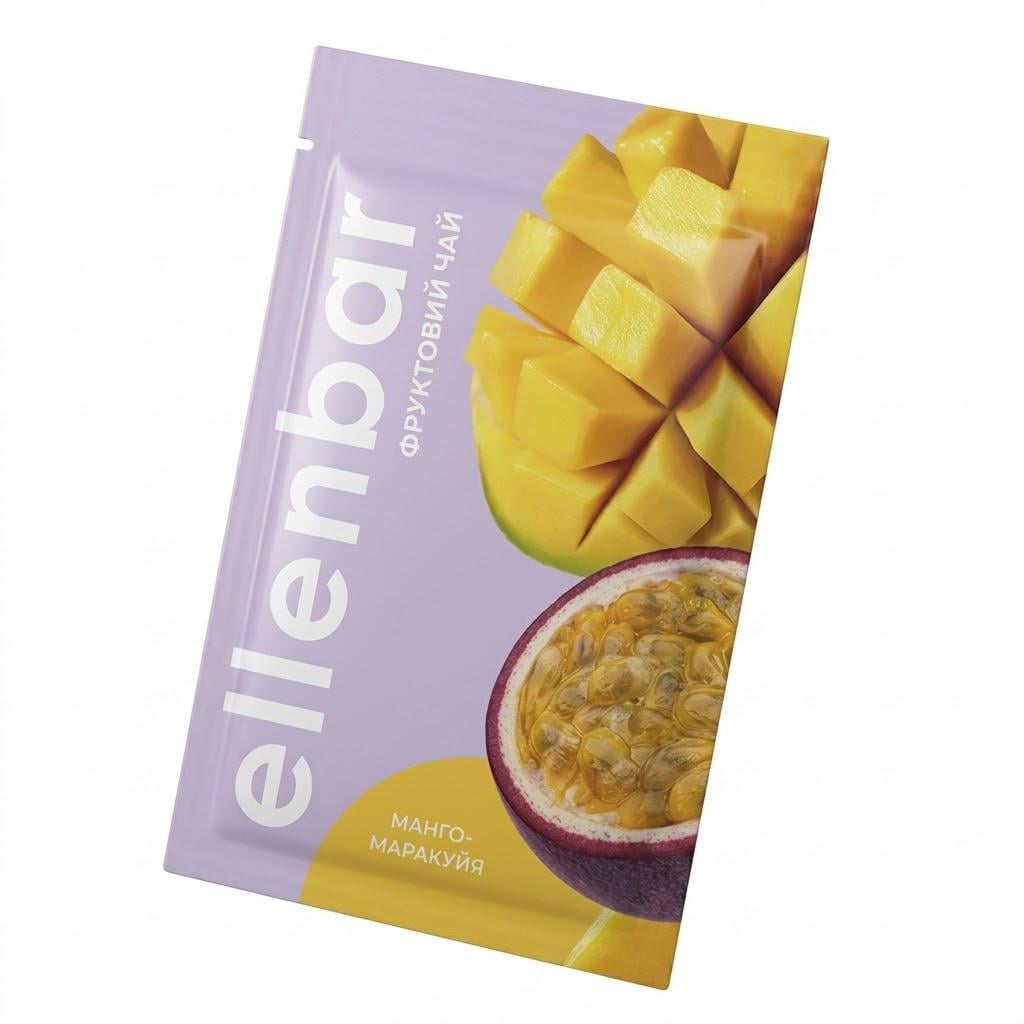Чай концентрат Ellenbar Манго-маракуйя саше 50 г (Ellbtea0011)