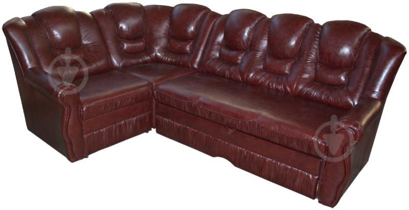 Угловой диван Ribeka Князь Бордовый (01H07)