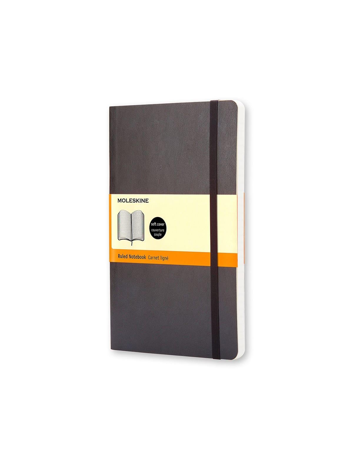 Записная книжка Moleskine Classic карманная линейка мягкая Черный (QP611)