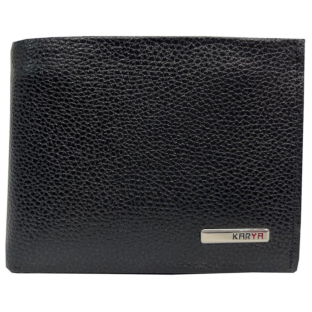 Портмоне мужское из натуральной кожи Karya 0474-45 Черный (2542882868)