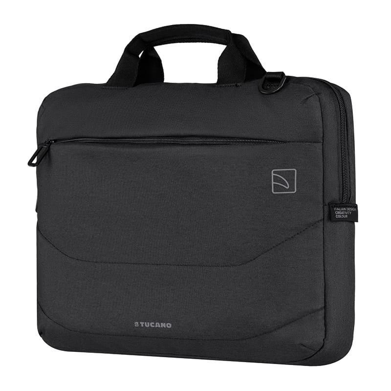 Сумка для ноутбука Tucano Slim Bag Ideale 15.6" Черный (B-IDEALE-BK)