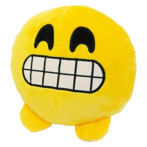 Мягкая игрушка Смайлик Emoji Зубастик 19х19х6 см (194022)