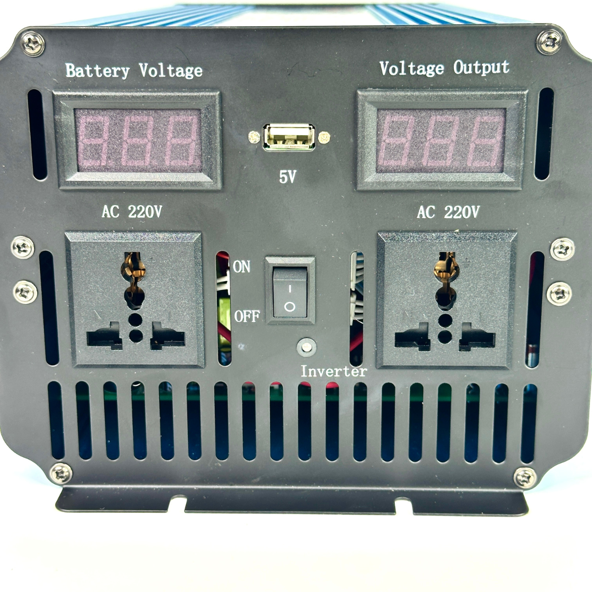 Автомобильный инвертор Power Inverter Wimpex WX-3010 чистая синусоида с 12-220 В 3000W - фото 8 Автомобильный инвертор Power Inverter Wimpex WX-3010 чистая синусоида с 12-220 В 3000W - фото 8