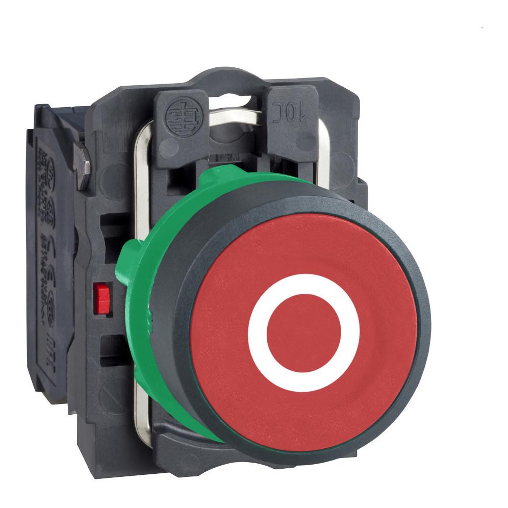 Кнопка управления Schneider Electric Harmony XB5 1NC 22 мм Красный (XB5AA4322)