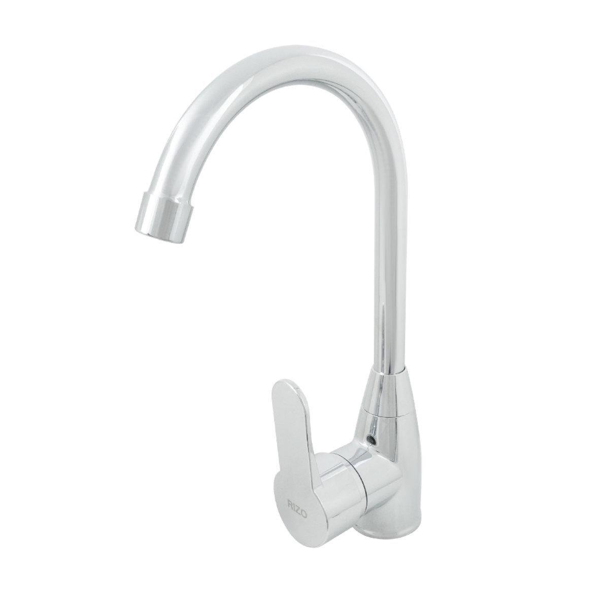 Смеситель кухонный RIZO RP42C Хром (24584767)