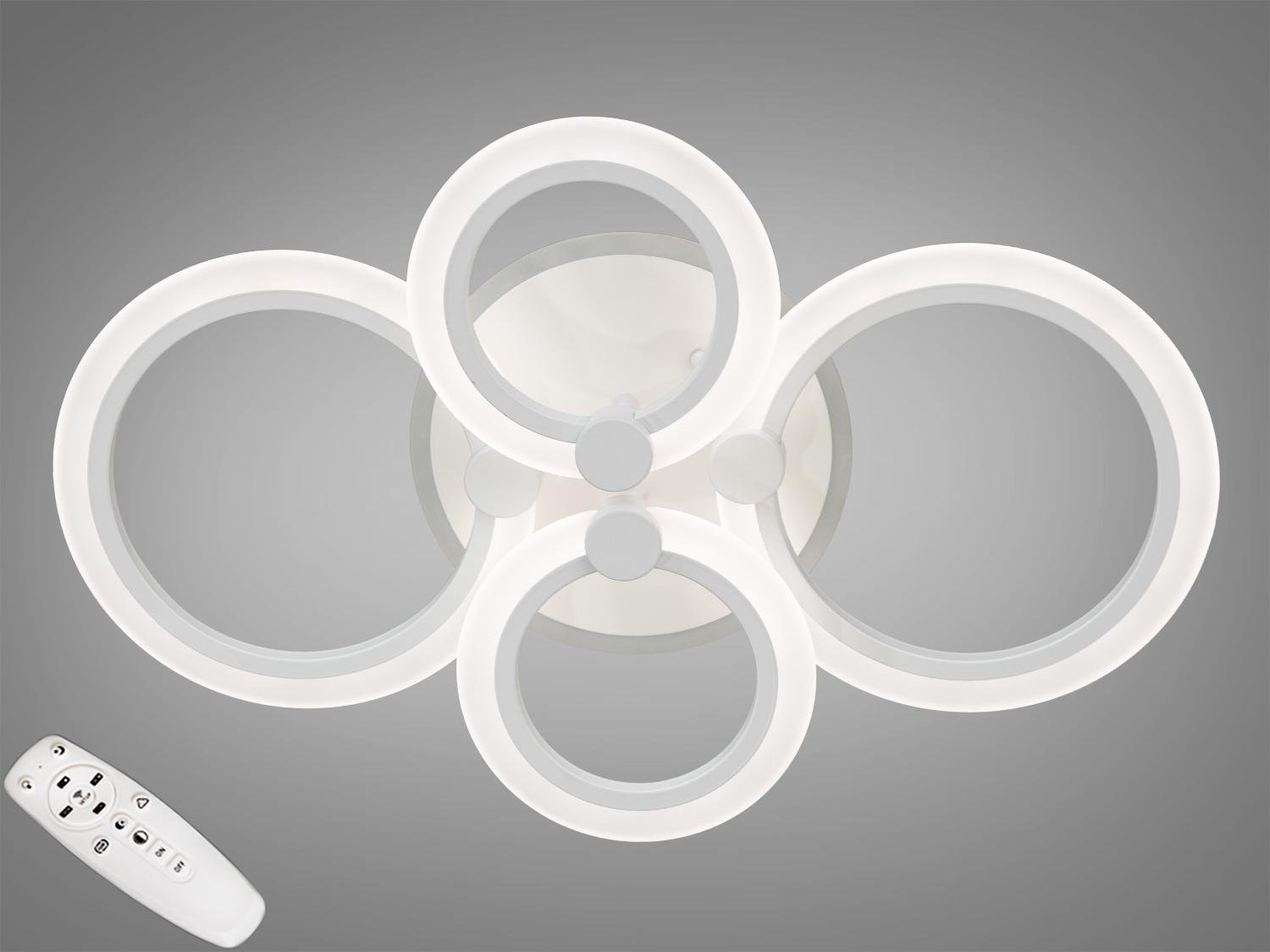 Люстра Diasha A8022/4WH RGB с пультом 80W (18249050)