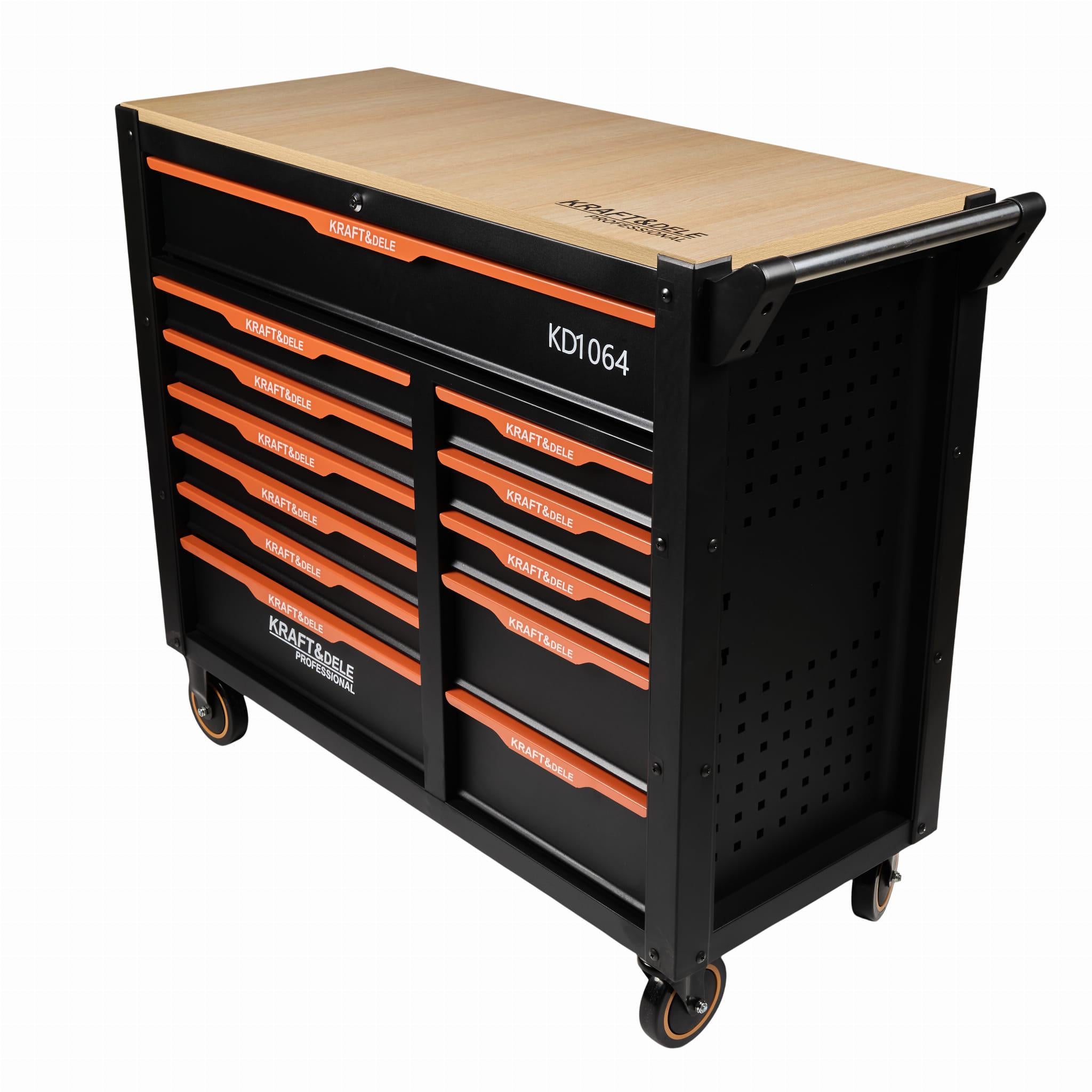 Тележка инструментальная Kraft&Dele KD1064 12 ящиков (KD1064)