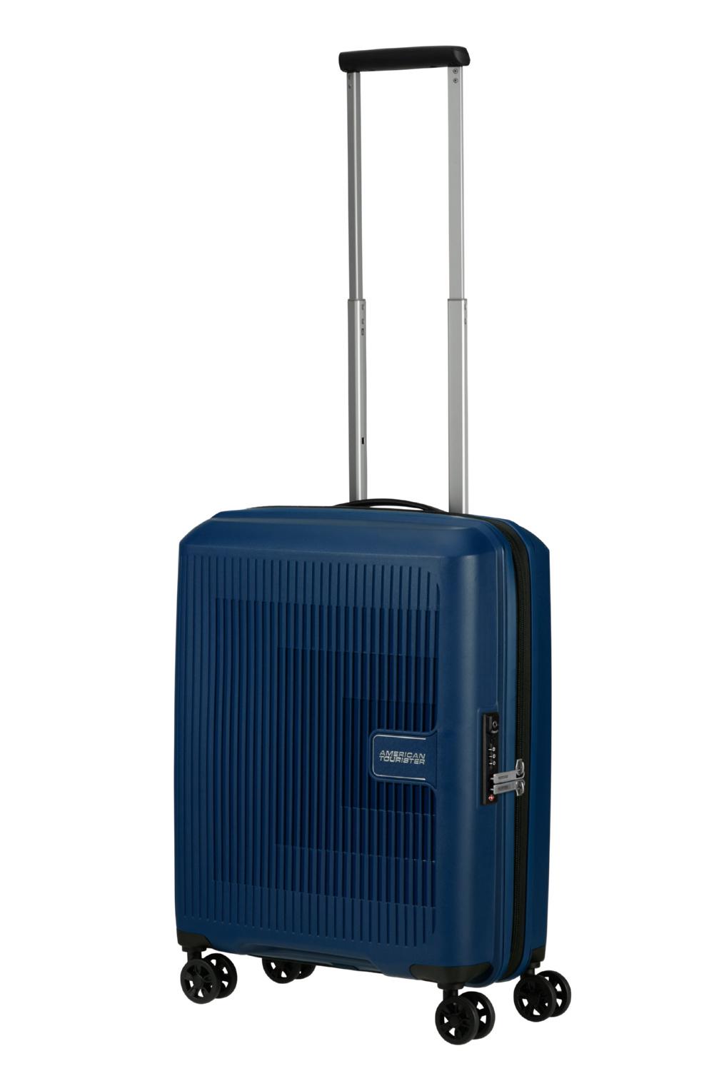 Чемодан American Tourister AEROSTEP 55x40x20/23 см Синий (MD8*41001) - фото 9