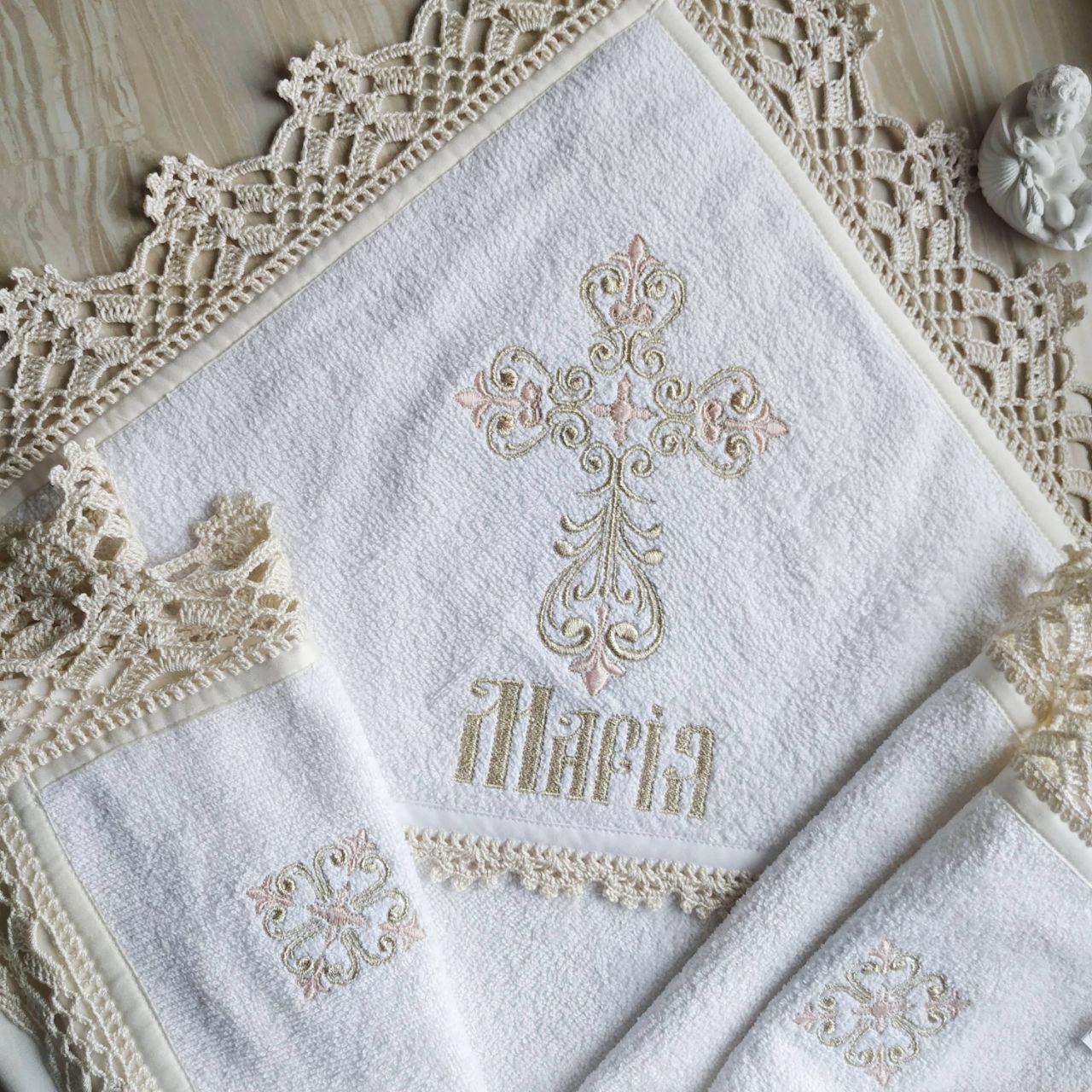 Крыжма крестильная с кружевом ручной работы Любовь Богородицы (2192543337) - фото 7 Крыжма крестильная с кружевом ручной работы Любовь Богородицы (2192543337) - фото 7