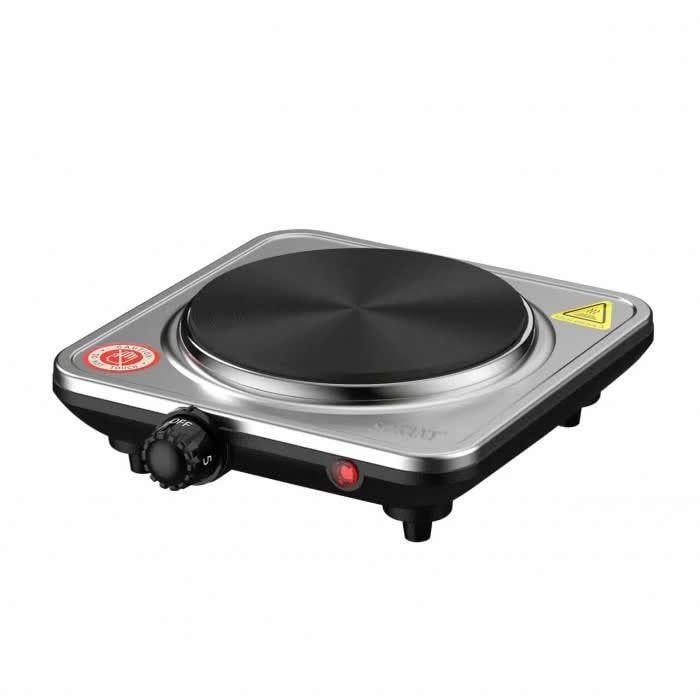 Плита дисковая электрическая одноконфорочная Sokany SK-5101 1500 Вт Черный