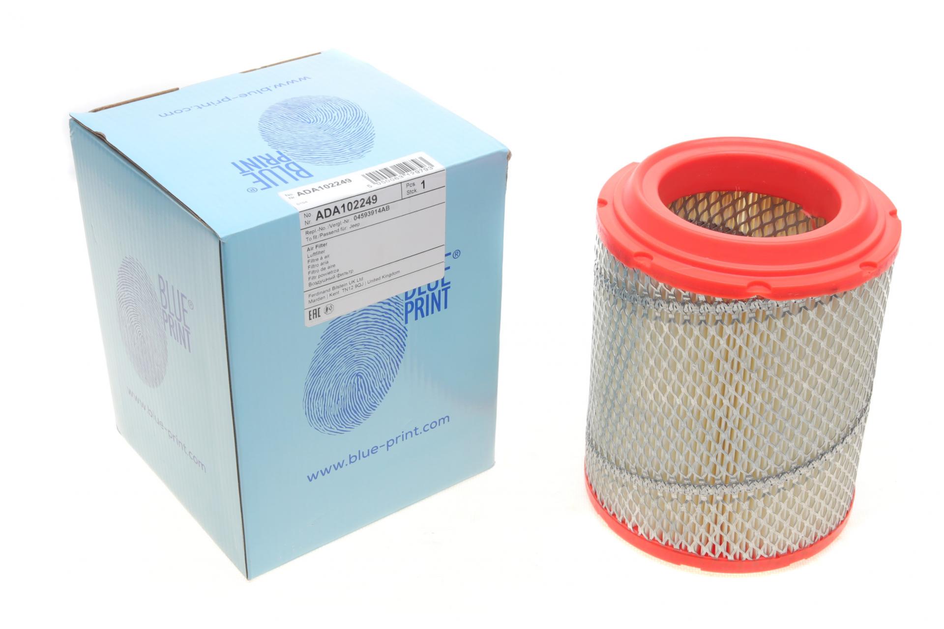 Фильтр воздушный BLUE PRINT для Jeep Patriot/Compass 2,0/2,4 06- (ADA102249)