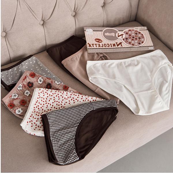 Набор женских трусиков Nicoletta 4XL 7 шт. Разноцветный (10168) - фото 4 Набор женских трусиков Nicoletta 4XL 7 шт. Разноцветный (10168) - фото 4