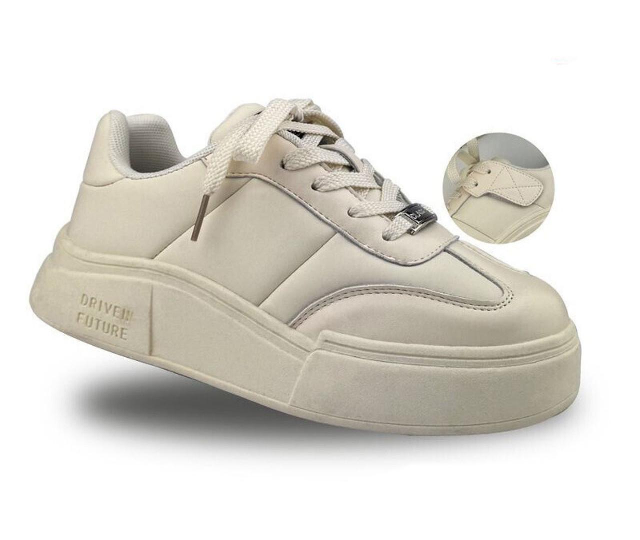 Кросівки для дівчаток Jong Golf C11266-6/33 р. 33 Молочний