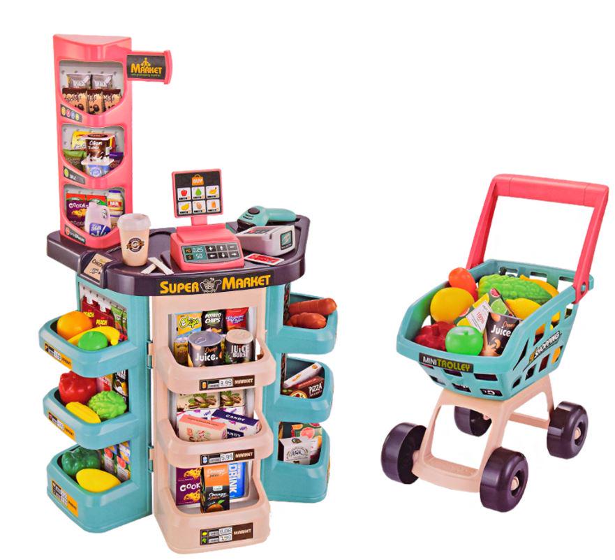 Супермаркет с тележкой (668-76)