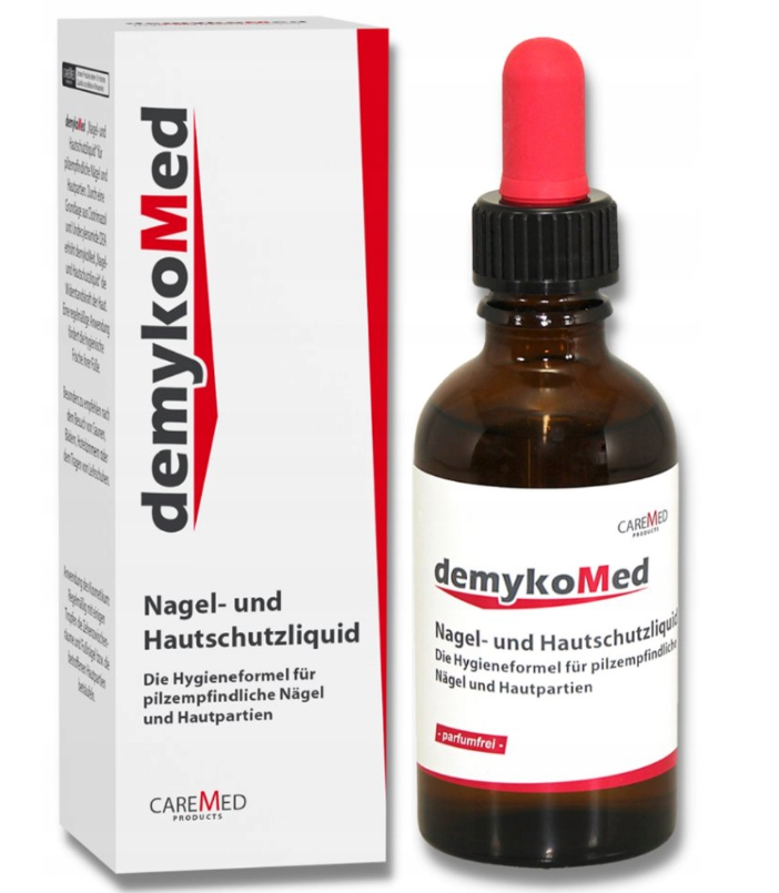 Жидкость для защиты чувствительной к микозам кожи и ногтей Demykomed 50 мл (0297)