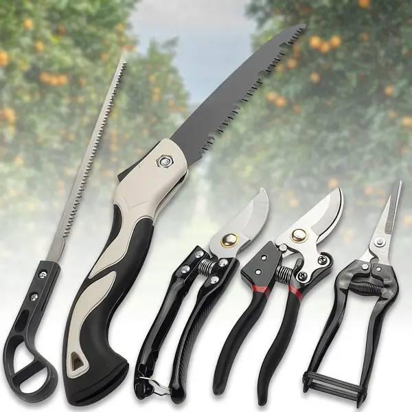 Набір інструментів Garden Set SK-5 5в1 універсальний садовий з ножицями секаторами та пилкою - фото 5 Набір інструментів Garden Set SK-5 5в1 універсальний садовий з ножицями секаторами та пилкою - фото 5