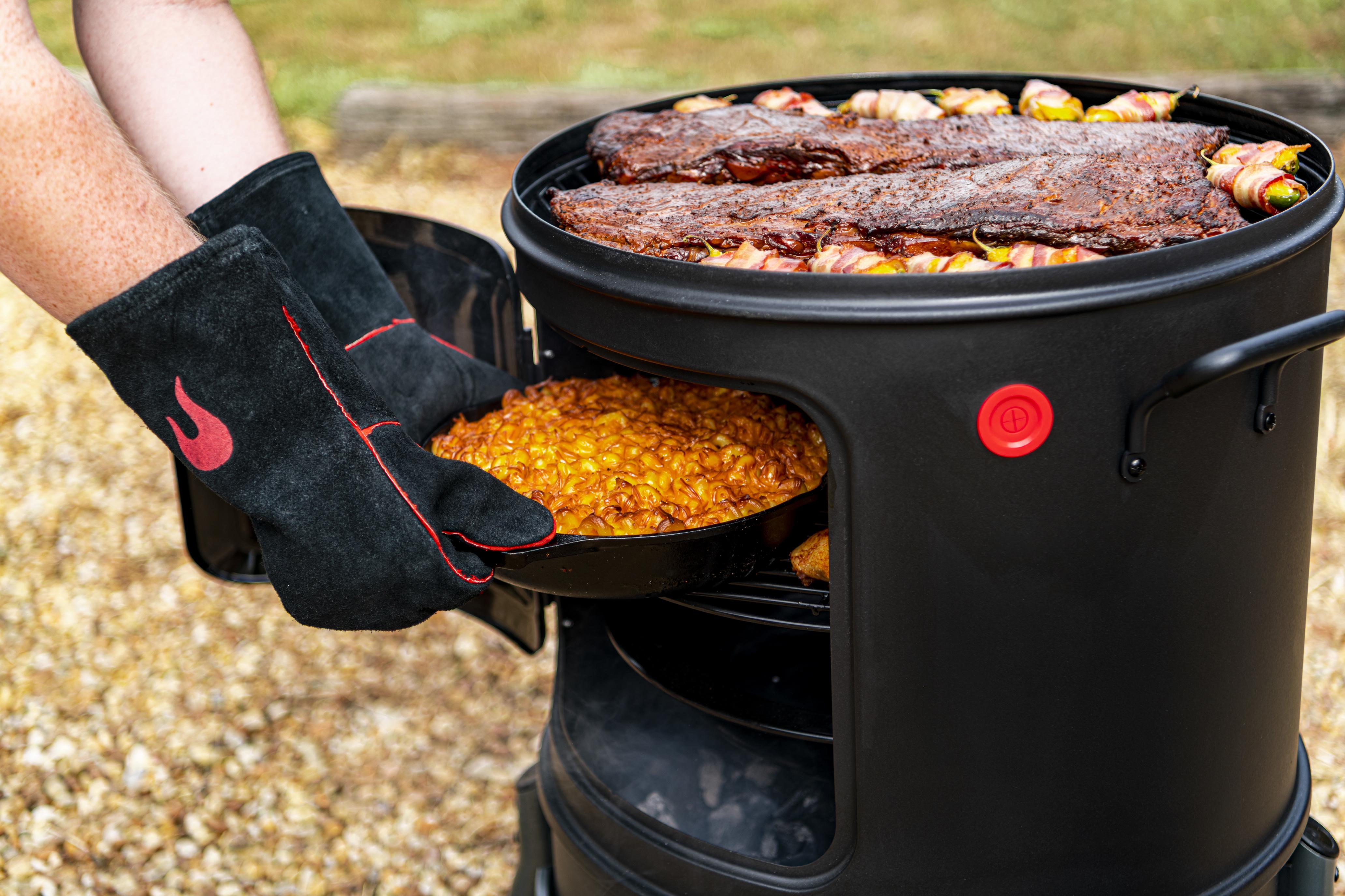 Шкіряні рукавички Char-Broil Grilling Gloves (9987454) - фото 5