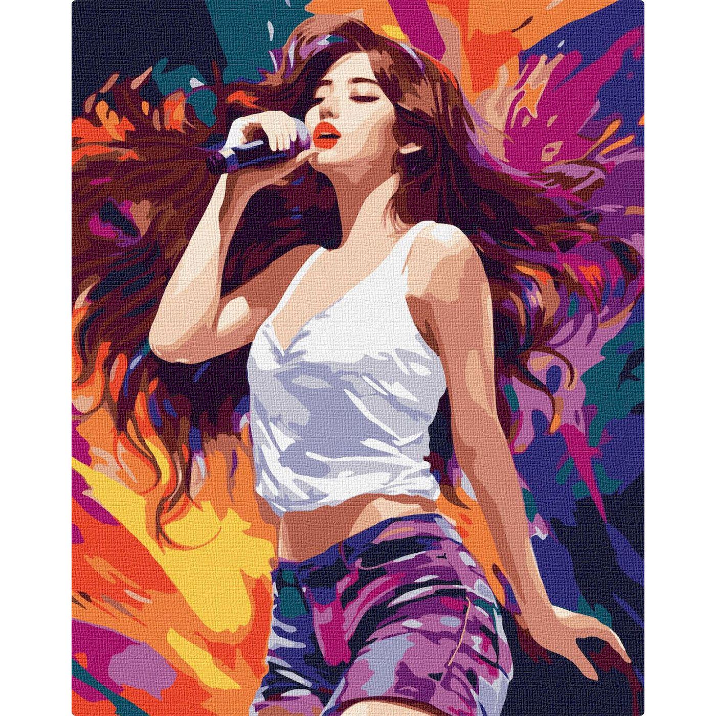 Картина по номерам Ideyka Волшебная певица 40x50 см Разноцветный (PM-194-K-987) Картина по номерам Ideyka Волшебная певица 40x50 см Разноцветный (PM-194-K-987)