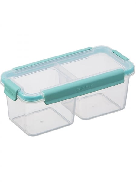 Контейнер пищевой Plast Team Copenhagen раздельный 0.48л/0.48л