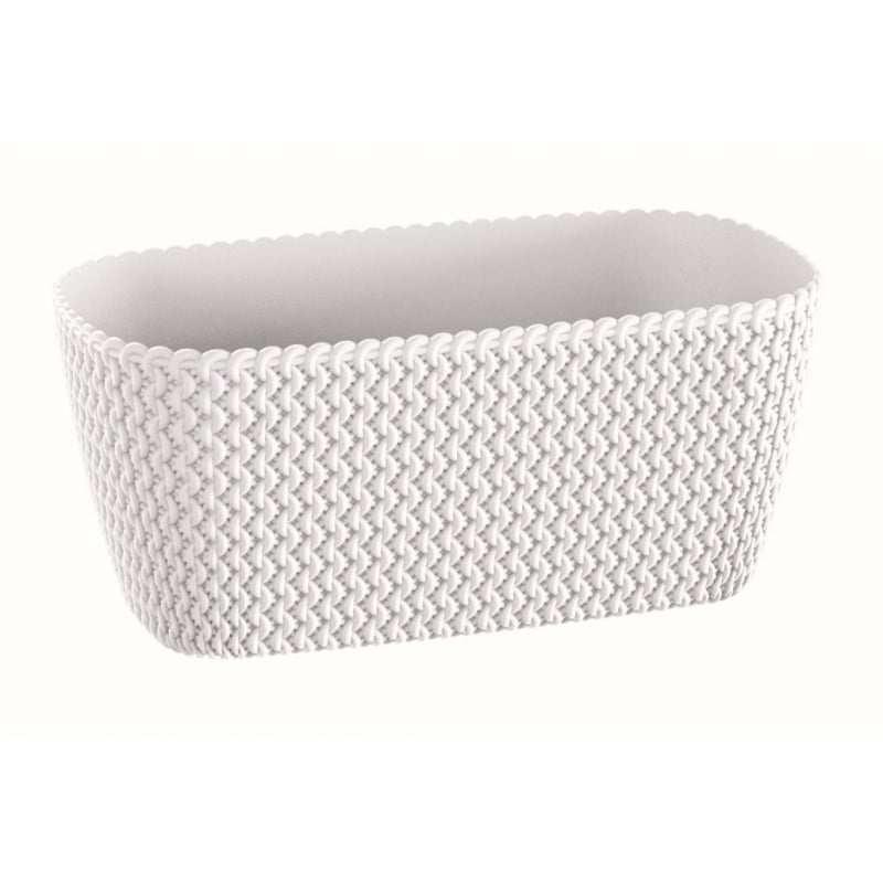Балконный ящик Prosperplast Splofy Case 4 л Белый (26026-449)