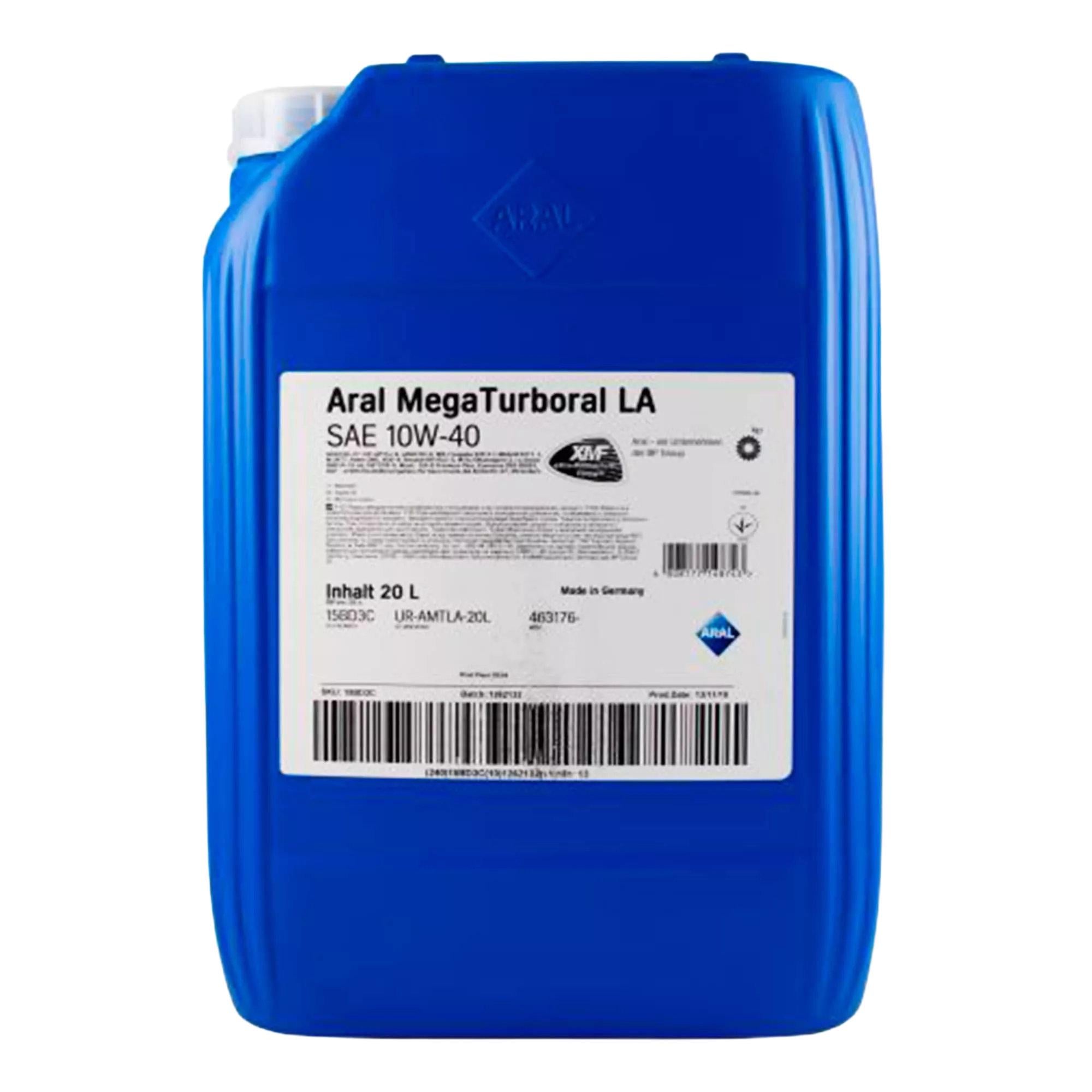 Моторное масло ARAL MegaTurboral E4/E7 CI-4 10W-40 20 л (15BC45)
