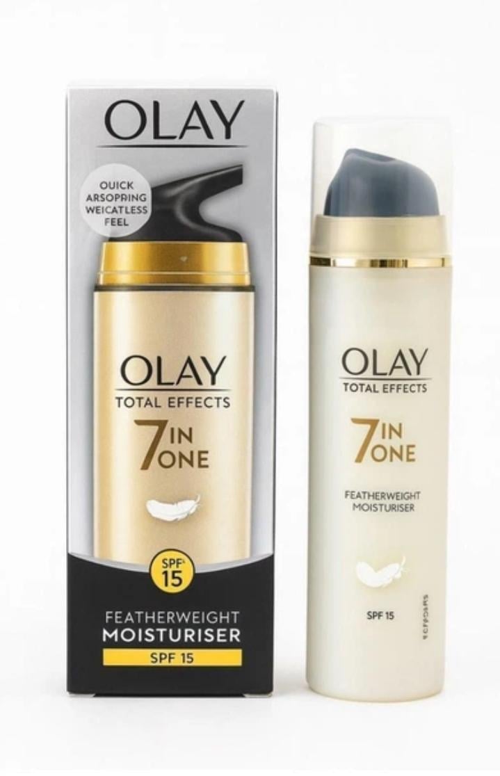 Крем для обличчя антивіковий OLAY Total Effects 7в1 Touch of Sunshine SPF 15 50 мл (1ba-192)