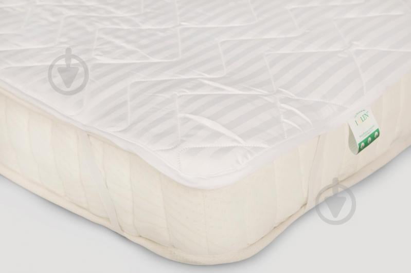 Наматрасник IGLEN с силиконизированным волокном 200х200 см Белый (200200T)