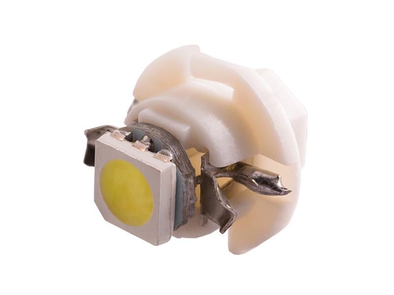 Автолампа світлодіодна T5 W1,2W B8,5d 24 В SMD5050-1led Білий (1484) Автолампа світлодіодна T5 W1,2W B8,5d 24 В SMD5050-1led Білий (1484)