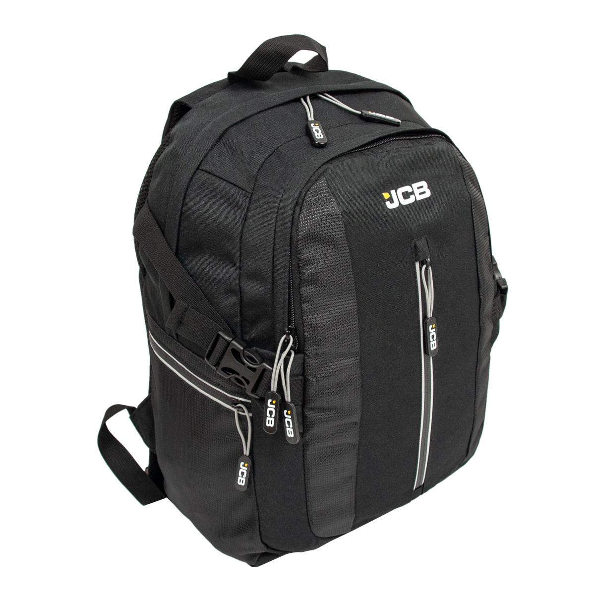Городской рюкзак JCB BP66 Black/Grey - фото 2 Городской рюкзак JCB BP66 Black/Grey - фото 2