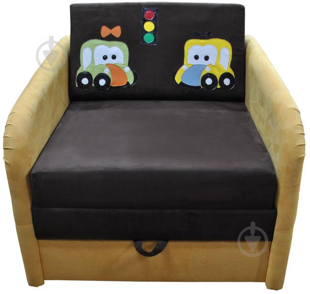 Диван малютка Ribeka Машинки Желтый (03M103)
