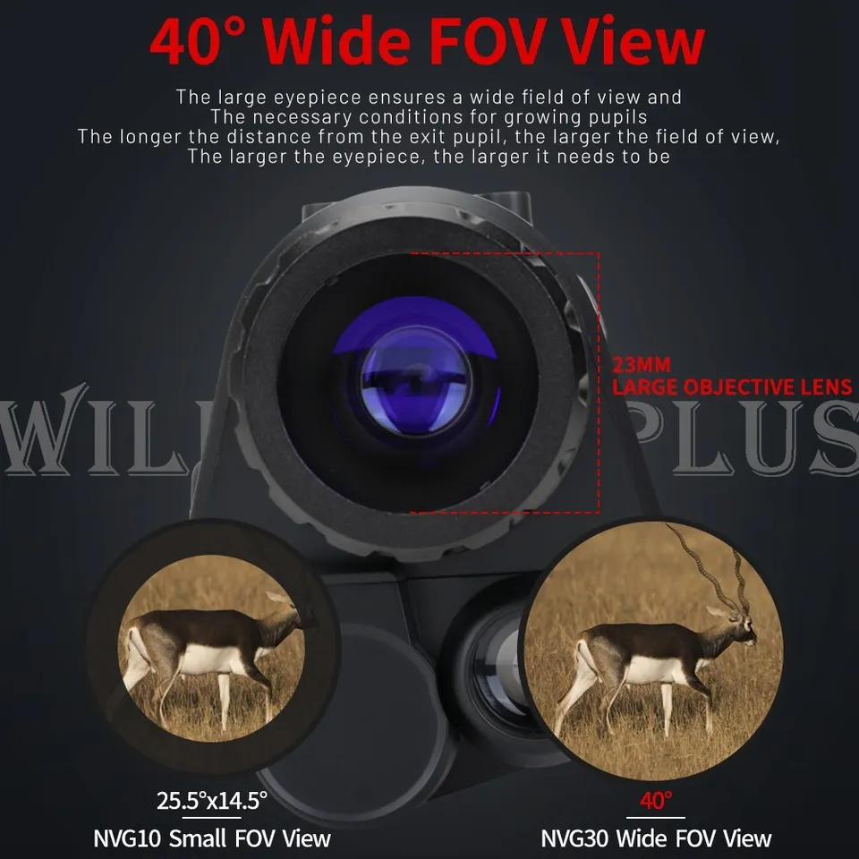 Монокуляр нічного бачення NVG30 Wi-Fi 4х 940nm - фото 6