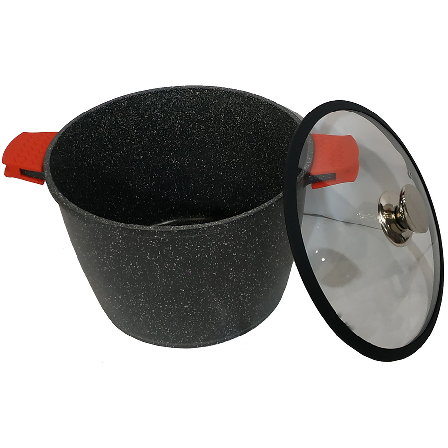 Кастрюля с крышкой Zurrichberg 7,6 л (ZBP-7104 Black)