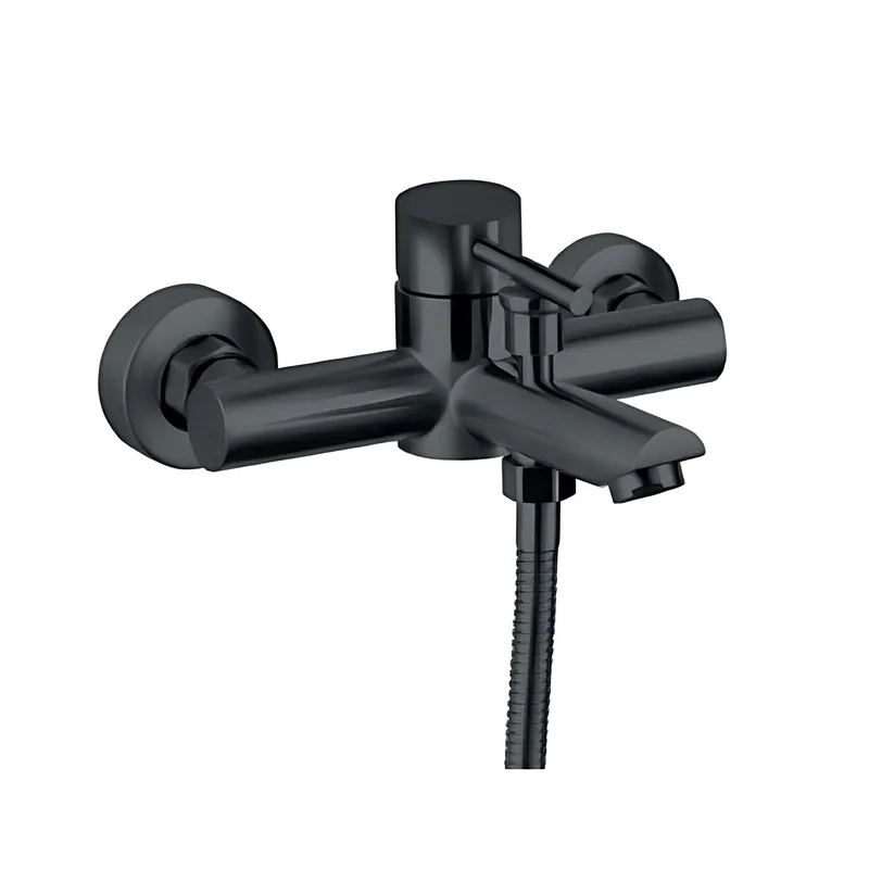 Смеситель для ванной Zerix DAX-142 Black SUS304 (кол. черный) (ZX4823)