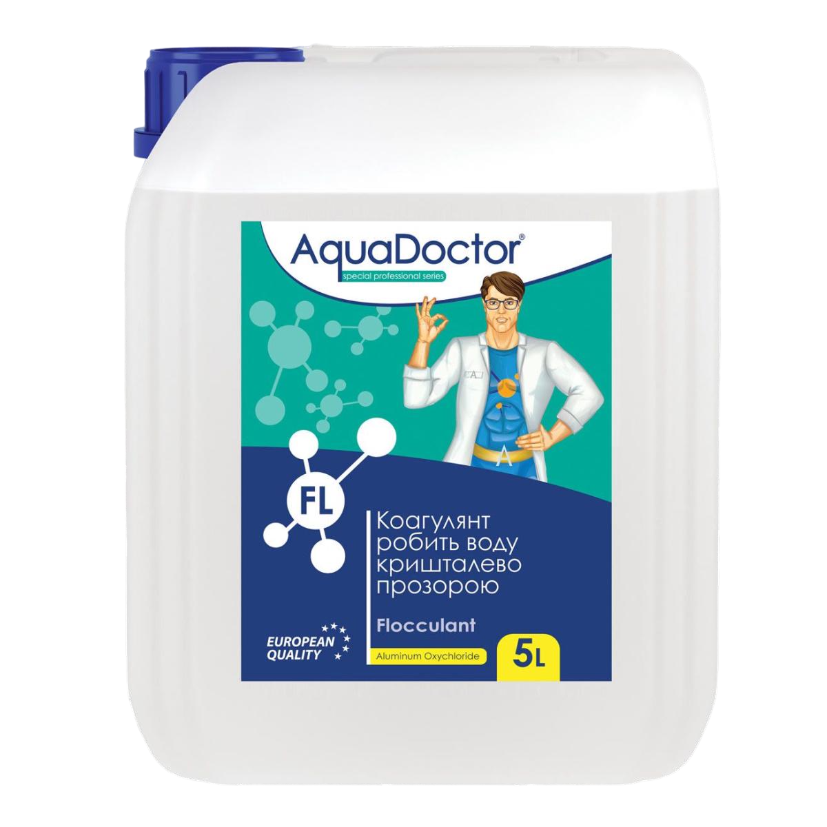 Коагулянт против мутности в воде Aquadoctor FL 5 л (19515)