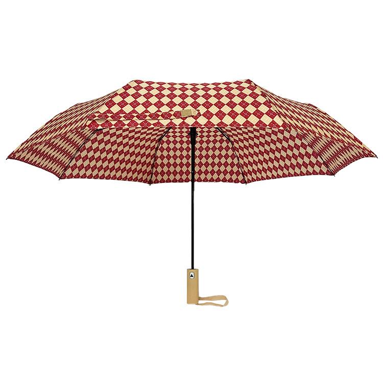 Зонтик-автомат складной School 8 спиц купол 104 см Red (29041765) - фото 3 Зонтик-автомат складной School 8 спиц купол 104 см Red (29041765) - фото 3