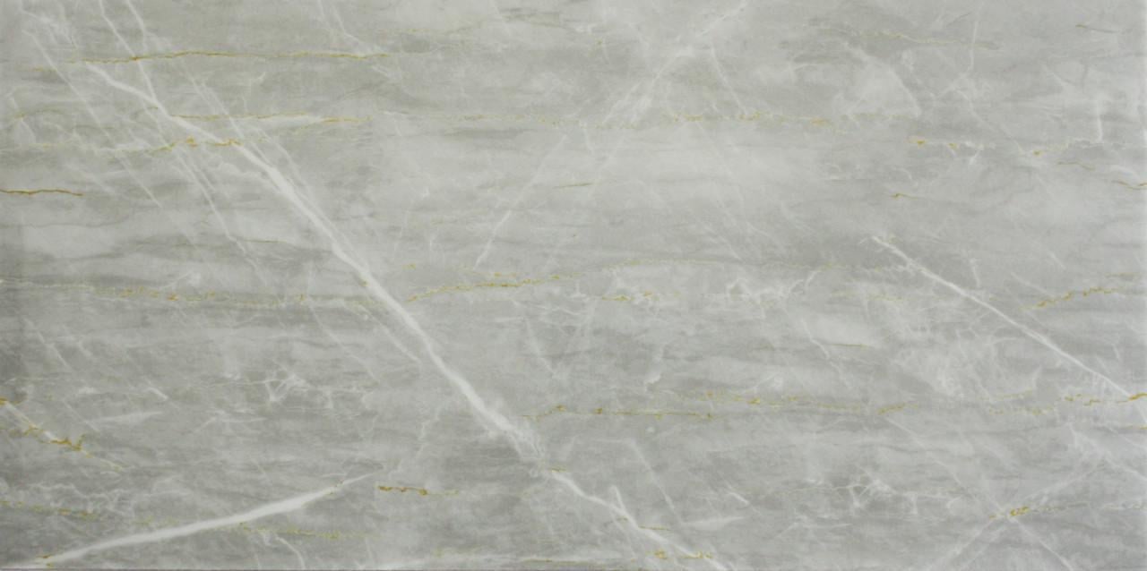 Панель самоклеюча глянцева РЕТ під колір структури 600х300х2,5 мм Пастельний графітовий сатиновий з відтінком сірий (VN3-098)