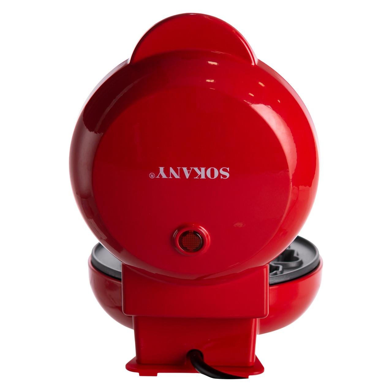 Вафельница Sokany SK-08097 для вафель в виде машинокантипригарное покрытие 550 Вт (7388) - фото 5 Вафельница Sokany SK-08097 для вафель в виде машинокантипригарное покрытие 550 Вт (7388) - фото 5